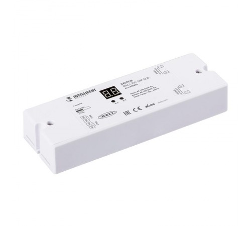 INTELLIGENT ARLIGHT Релейный модуль DALI-701-SW-SUF (BUS, 5A)  028204  Arlight