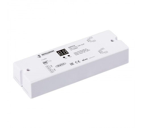 INTELLIGENT ARLIGHT Релейный модуль DALI-701-SW-SUF (BUS, 5A)  028204  Arlight