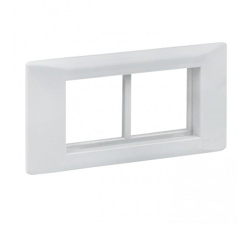 Рамка+суппорт на 4 модуля (2 поста) для парапетного кабельного канала C-Line  sup-4-105-50  EKF