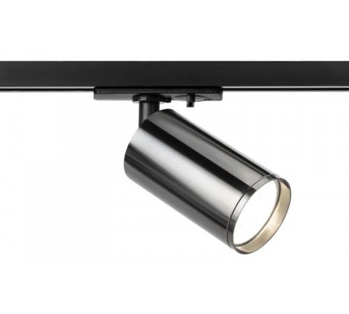 Светильник трековый однофазный TR39-GU10 ВСН MR16 Черный хром  Б0053314  ЭРА