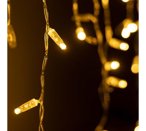 Светодиодная гирлянда ARD-EDGE-CLASSIC-2400x600-CLEAR-88LED-MILK-FLASH Warm/Warm (230V, 6W) (Ardecoled, IP65)  034120  Arlight