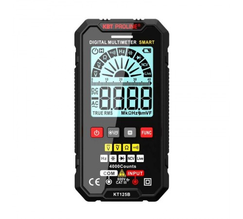 Мультиметр цифровой SMART с True RMS KT 125В PROLINE  86325  КВТ