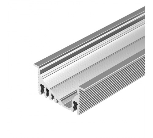 Профиль с экраном ALU-ASYMETRIC-2000 ANOD+FROST LENS  019270  Arlight