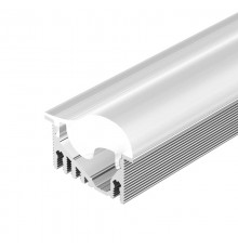 Профиль с экраном ALU-ASYMETRIC-2000 ANOD+FROST LENS  019270  Arlight