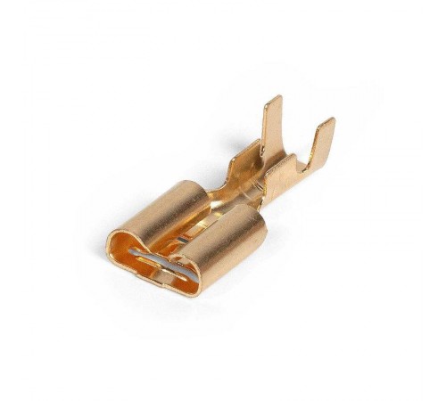 Разъем плоский неизолированный РП-М 2.5-(6.3) (100шт/упак)  59139  КВТ