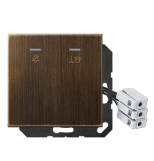 Накладка для внешнего DND-модуля с LED-лампами, 230 В MECUKO5M230AT Jung