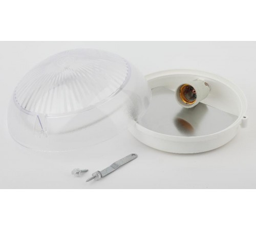 Светильник пылевлагозащищенный под лампу для ЖКХ НБП 06-60-011 антивандальный (прозр) "Сириус" 60Вт, Е27, 220В, IP54, У3  Б0048409  ЭРА