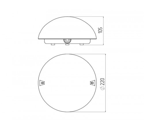 Светильник пылевлагозащищенный под лампу для ЖКХ НБП 06-60-011 антивандальный (прозр) "Сириус" 60Вт, Е27, 220В, IP54, У3  Б0048409  ЭРА