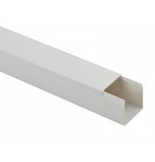 KK-W-40-40 Кабель-канал ЭРА 40x40 белый (30м.)  Б0031137  ЭРА