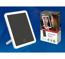 Светильник настольный TLD-591 White/LED/80Lm/6000K/Dimmer зеркало 4W акк 37V/600mAh сенсор диммер Белый  UL-00002759  Uniel