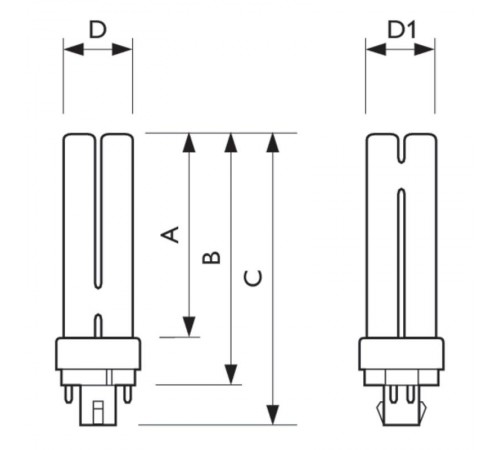 Лампа энергосберегающая КЛЛ MASTER PL-C 13W/840/4P 1CT/5X10BOX  927907184040  PHILIPS