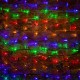 Гирлянда "Сеть" 2х1,5м, черный ПВХ, 240 LED Мультиколор  215-029  NEON-NIGHT