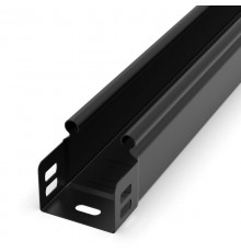 Лоток неперфорированный Стандарт 50х50х3000 (0,7 мм) RAL 9005 (36 м/уп)  PR16.9924  Промрукав