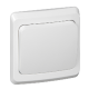 Этюд Белый С/У Выключатель 1-клавишный  BC10-001B  SE