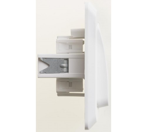 Этюд Белый С/У Выключатель 1-клавишный  BC10-001B  SE