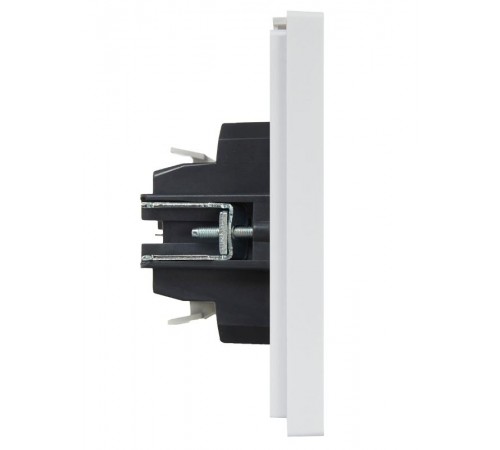 FORTE&PIANO Выключатель 2-клавишный с индикацией 10А FP206 белый  FP-V20-1-10-1-K01  IEK