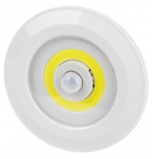 Фонарь-подсветка светодиодный пушлайт SB-804 с датчиком движения 3W COB 3хAAA  Б0054039  ЭРА