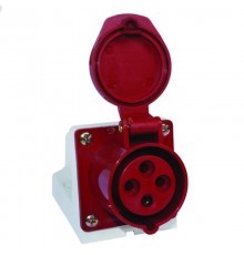 Розетка стационарная наружная 114 3Р+РЕ 16А 380В IP44 EKF PROxima  ps-114-16-380  EKF