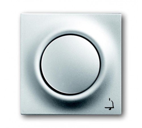 Клавиша для мех. 1-клавишного выкл./перекл./кнопки, с символом "ЗВОНОК", серия impuls, цвет серебристый металлик  1753-0-0071   2CKA001753A0071  AB