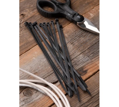 Хомут нейлоновый ЧЕРНЫЙ 3,6х150 (уп./100шт) EKF Simple  plc-cb-3.6x150  EKF