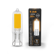 Лампа светодиодная LED G9 AC220-240V 4.5W 380lm 3000K Glass  107809104  Gauss