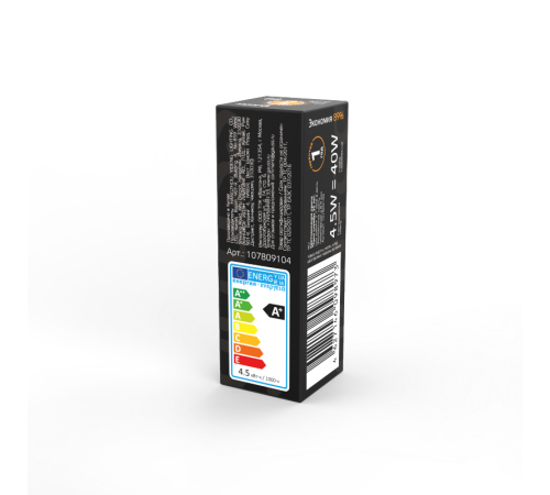 Лампа светодиодная LED G9 AC220-240V 4.5W 380lm 3000K Glass  107809104  Gauss