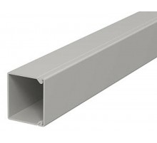 Мини-канал WDK с крышкой 30x30x2000 мм (высота борта 30 мм, крышка 30 мм) ПВХ серый RAL 7030  6026818  OBO Bettermann