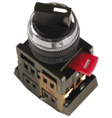 Переключатель АС-22  на 2 фиксир.положения I-O 1з+1р   BSW10-AC-2-K02  GENERICA