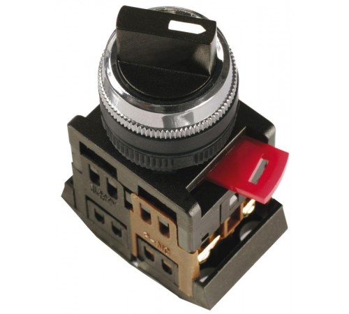 Переключатель АС-22  на 2 фиксир.положения I-O 1з+1р   BSW10-AC-2-K02  GENERICA