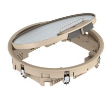 Лючок GESR7U (универсальный) 10xModul45 (для 2xUT3+1хUT4, полиамид, бежевый)  7405460  OBO Bettermann