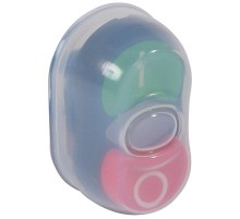 Головка с двойными кнопками  22,3 - Osmoz - с подсветкой - потайной/выступающий толкатель - зеленый/красный - IP 67  024076  Legrand