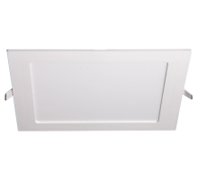 Светильник светодиодный встраиваемый downlight ДВО PPL-S 18w 6500K IP40 WH 220мм встр/квадр  5009752A  Jazzway