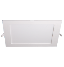 Светильник светодиодный встраиваемый downlight ДВО PPL-S 18w 4000K IP40 WH 220мм встр/квадр  5009745A  Jazzway