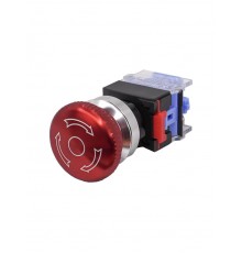 ВК30-01TSC/R/P, красный, 1НЗ, гриб с фиксацией 40мм, d30мм, IP65, выключатель кнопочный  (ЭТ)   ET086978   Электротехник