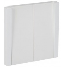 FORTE&PIANO Выключатель 2-клавишный перекрестный 10А FP209 белый  FP-V23-0-10-1-K01  IEK