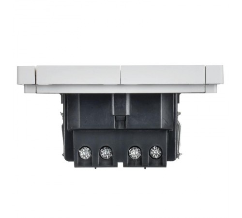 FORTE&PIANO Выключатель 2-клавишный перекрестный 10А FP209 белый  FP-V23-0-10-1-K01  IEK