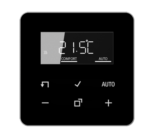 Дисплей "стандарт" для контроллёра комнатной температуры; черный; CD500  CD1790DSW  Jung