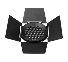 Бленда с сетчатым фильтром и посадочным кольцом LGD-NIKA-BDH-R100 (BK) (Arlight, Металл)  036008  Arlight