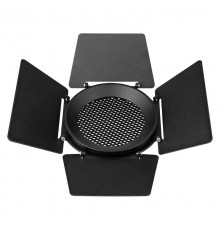 Бленда с сетчатым фильтром и посадочным кольцом LGD-NIKA-BDH-R100 (BK) (Arlight, Металл)  036008  Arlight