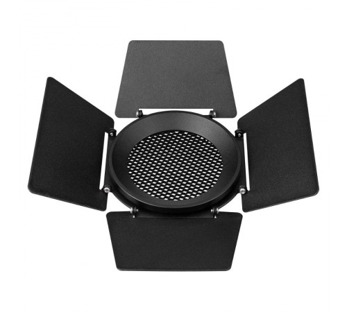 Бленда с сетчатым фильтром и посадочным кольцом LGD-NIKA-BDH-R100 (BK) (Arlight, Металл)  036008  Arlight