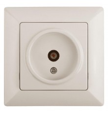 4-301-02 Intro Розетка TV одиночная, СУ, Solo, сл.кость  Б0043369  Intro