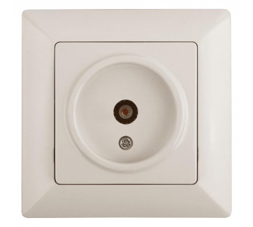 4-301-02 Intro Розетка TV одиночная, СУ, Solo, сл.кость  Б0043369  Intro