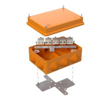 Коробка огнестойкая для о/п 40-0310-FR1.5-10 Е15-Е120 150х110х70 IP55  10p, 1.5 мм.кв. 40-0310-FR1.5-10  Промрукав