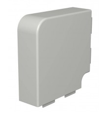 Крышка плоского угла кабельного канала WDK 60x170 мм (ПВХ,серый) (WDK HF60170GR)  6022375  OBO Bettermann