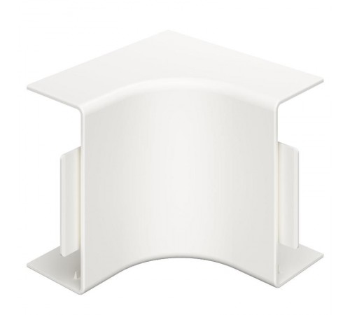 Крышка внутреннего угла кабельного канала WDK 40x90 мм (ПВХ,белый) (WDK HI40090RW)  6191967  OBO Bettermann