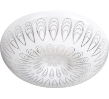 Светильник светодиодный декоративный бытовой ДПБ PPB SHELL 24w 4000K IP20 D380*110  5011960  Jazzway