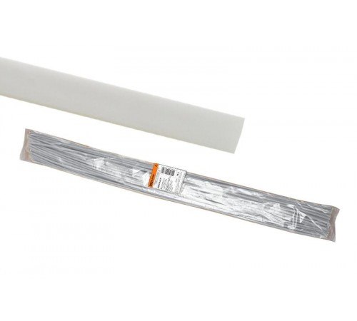 Термоусаживаемая трубка ТУТнг 6/3 белая по 1м (50 м/упак)  SQ0518-0201  TDM