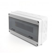 Бокс настенный 18 модулей, пластик, IP65, EBX50-1/18-65  39193  STEKKER