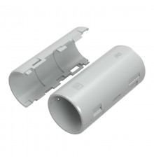 Муфта разборная d32 мм атмосферостойкая серая (36шт/360шт уп/кор) Промрукав  PR13.0412  Промрукав