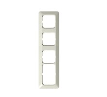 Рамка 4-постовая, 1 пост 2Schuko + 3 поста Schuko, серия Jussi, белый  2524   2TKA000015G1  ABB